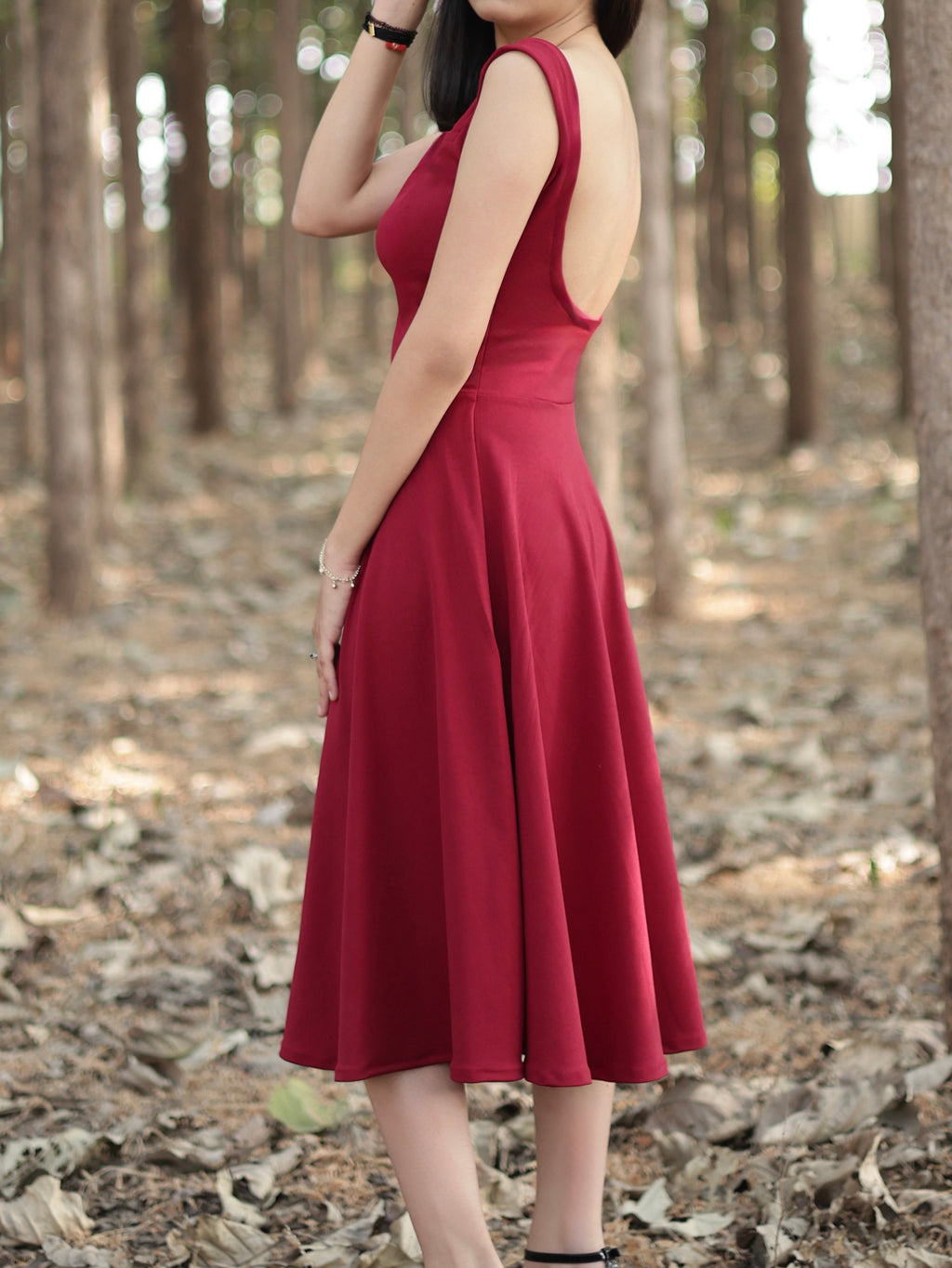 Scarlet muse dress 🍷