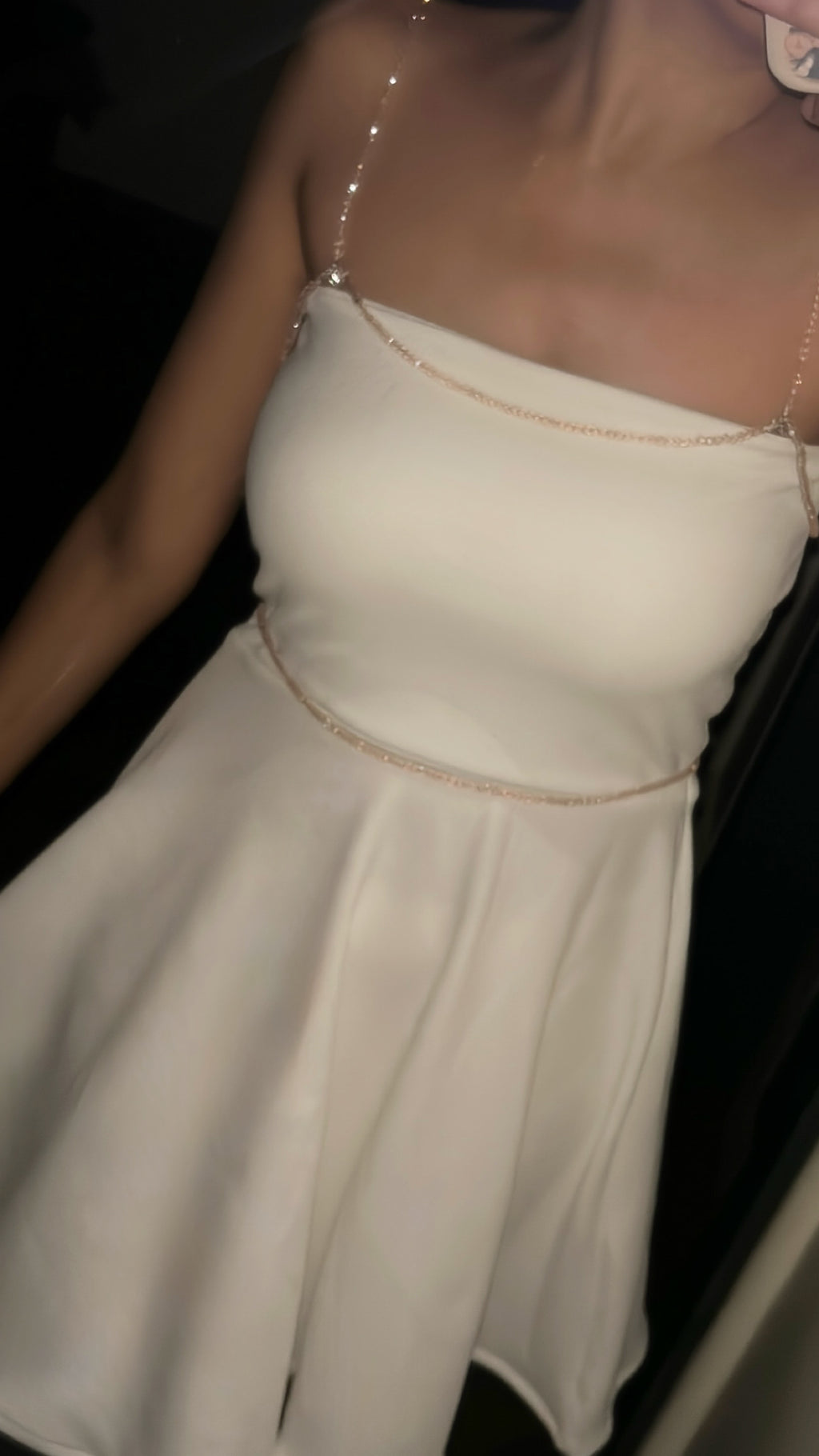 Glass Petal Dress (Detachable beads)