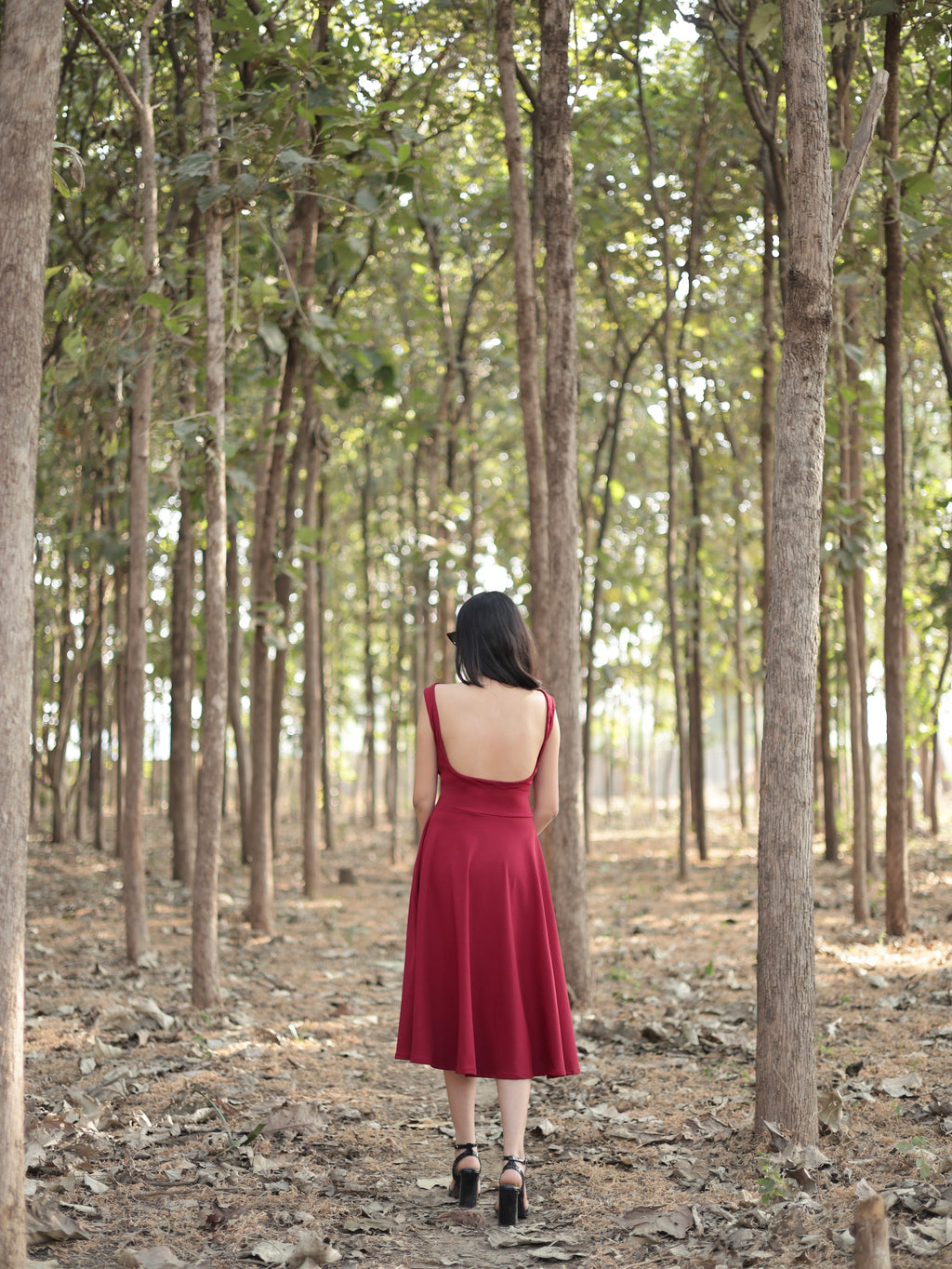 Scarlet muse dress 🍷