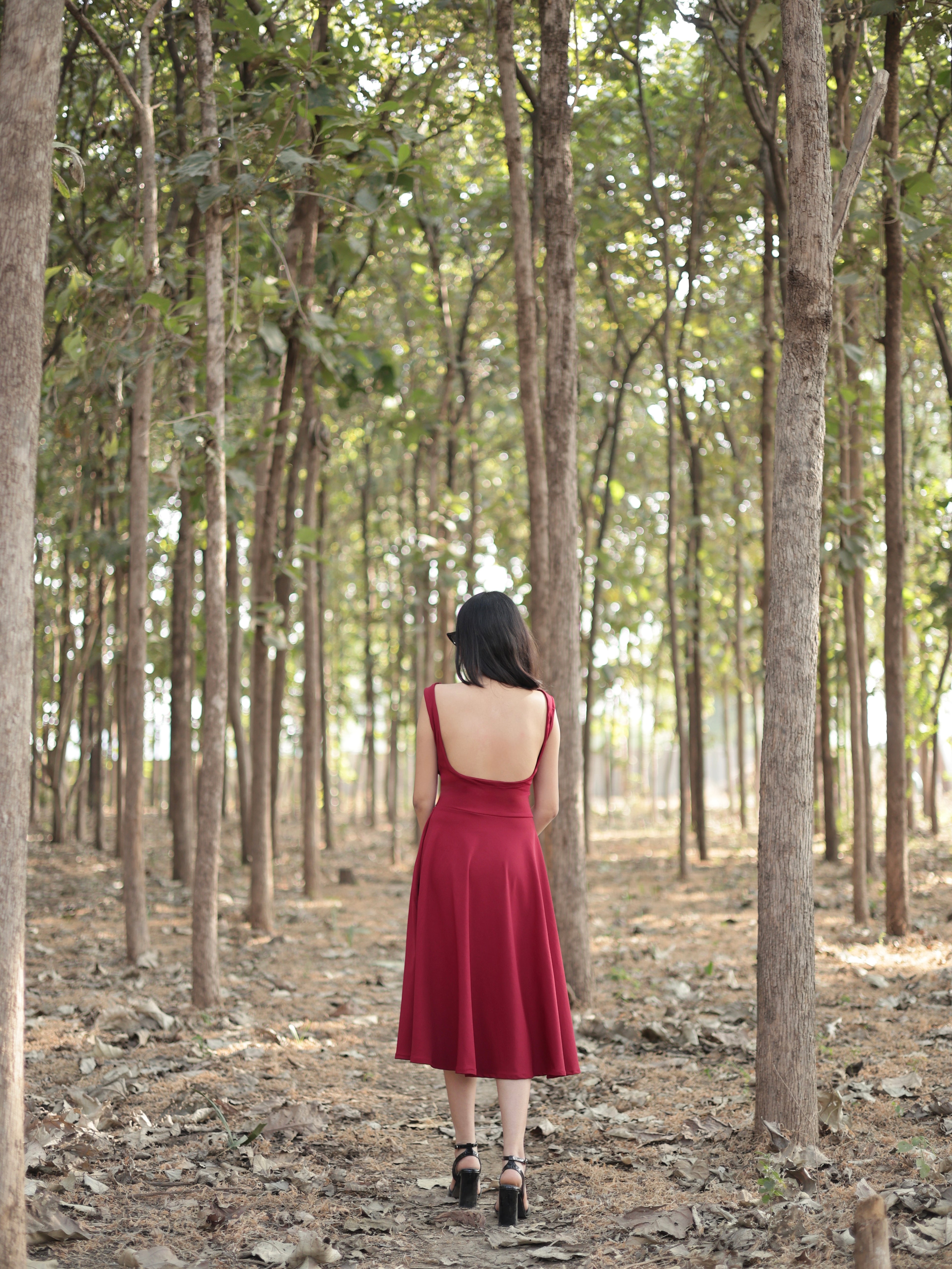 Scarlet muse dress 🍷