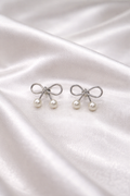 Pearl Bow Studs